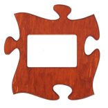 Puzzle képkeret (mahagóni)