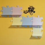 Puzzle gyerek polc többféle színben
