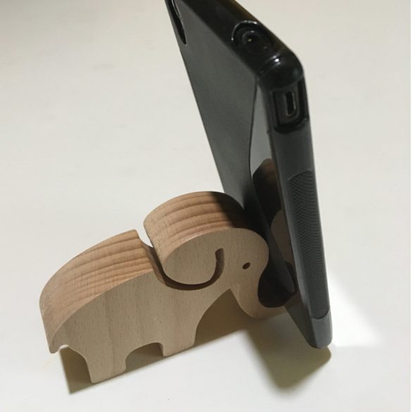 Telefontartó elefántos