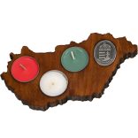 Faragott Magyarország gyertyatartó