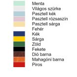 Gyerek felhő polc, 45 cm, előlappal, többféle színben