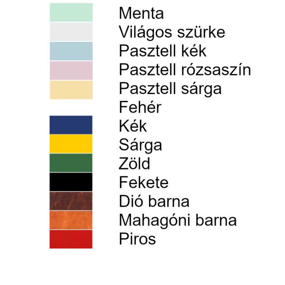 Gyerek felhő polc, 55 cm, előlap nélkül