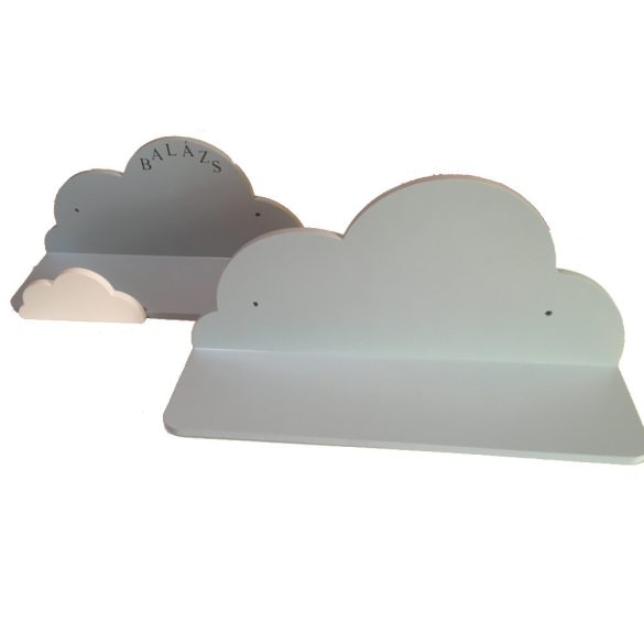 Gyerek felhő polc, 55 cm, előlap nélkül