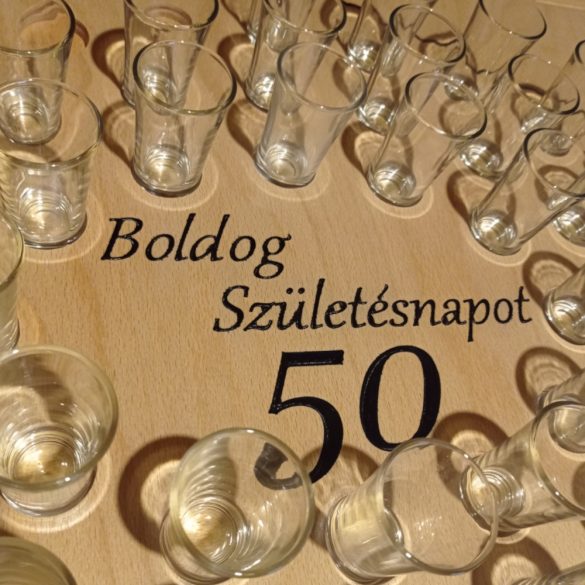 Feliratos ital vagy pálinka kínáló (100x65cm)