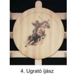 Íjtartó (3 íj, +vesszőtartó), gravírozás nélkül