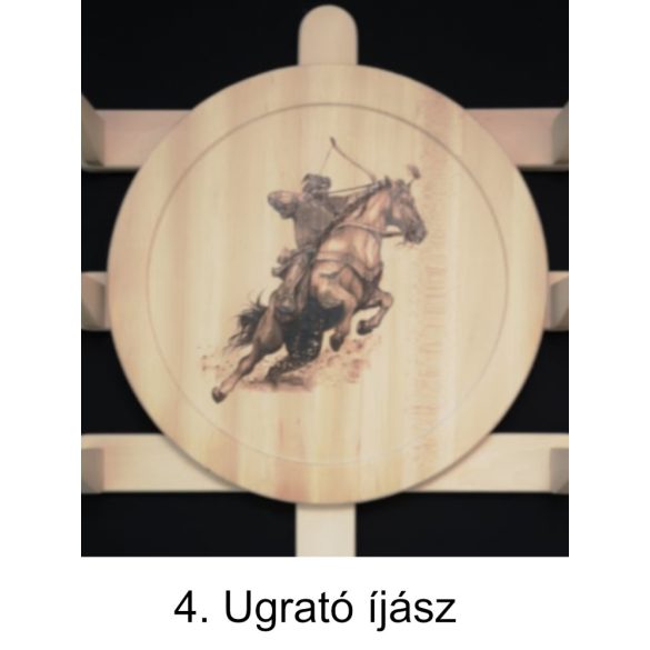 Íjtartó (3 íj, +vesszőtartó)