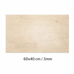Falap 60x40 cm/ 3 mm (BB/BB)