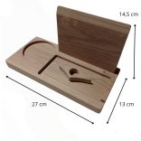 Könyvtartó, tablet tartó, olvasógyűrűvel