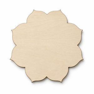 Virág formájú falap-mandalához/8 mm vastag